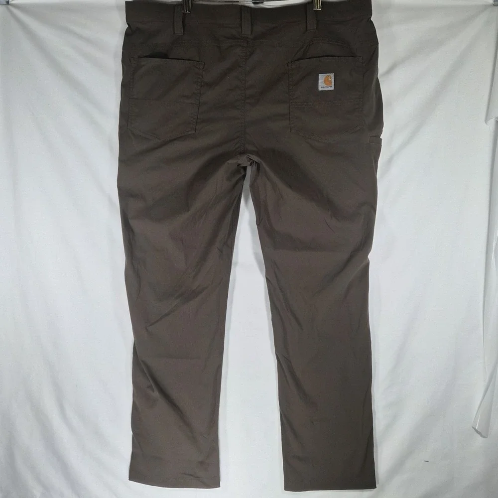 Carhartt Force Men's 40x30 Brown Relaxed Fit Ripstop Work Pants BN4750 M